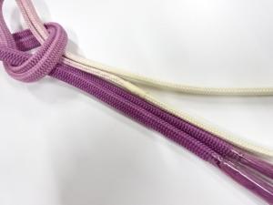 未使用品　正絹　手組帯締め